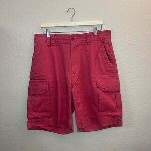 Ralph Lauren Men's  Red Cargo Shorts size 34